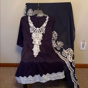 Dress an cover shawl 3ft X 6ft